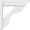 Ekena Millwork Carmel Architectural Grade PVC Outlooker with Traditional Ends, 7"W X 24"D X 24"H OUTP07X24X24CAR01 - alternate 3